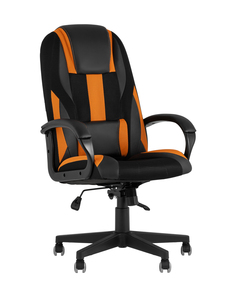 Кресло игровое topchairs st-cyber 9 (stoolgroup) оранжевый 66x115x70 см.