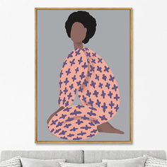 Репродукция картины на холсте lagomlandet, no 1, 2022г. (картины в квартиру) мультиколор 75x105 см.