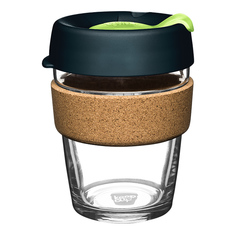 Кружка brew cork m 340 мл deep (keepcup) черный 9x12x9 см.