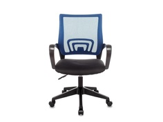Кресло офисное topchairs st-basic (stoolgroup) синий 58x89x60 см.