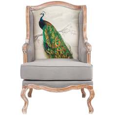 Кресло «королевская птица» (object desire) серый 64x106x66 см.