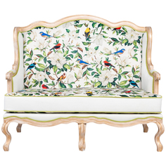 Двухместный диван «цветущая аристократка» (object desire) мультиколор 132x115x64 см.