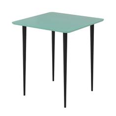 Стол спутник квадро (woodi) голубой 70x74x70 см.