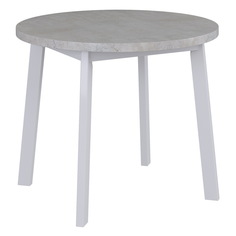 Стол круглый раскладной next , белый (bradexhome) белый 92x76x92 см.