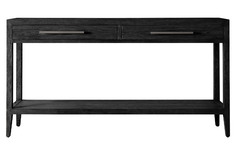 Консоль ferro (gramercy) черный 122x81x30 см.