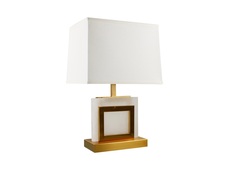 Настольная лампа sally (gramercy) белый 37x55x25 см.