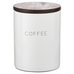 Контейнер для хранения coffee (smart solutions) белый 10x13x10 см.