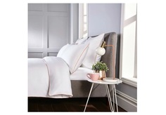 Комплект постельного белья chic rose евро (elhomme) белый 43x10x32 см.