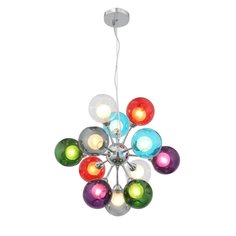 Люстра подвесная dualita (st luce) мультиколор 36 см.