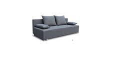 Диван раскладной barroni (myfurnish) серый 200x85x85 см.