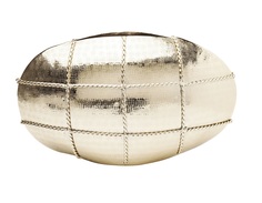 Ваза mesh (kare) золотой 53x30x18 см.