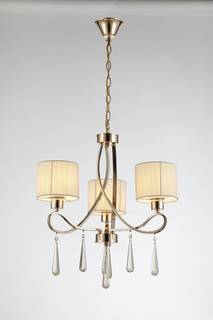 Люстра подвесная chilly (moderli) золотой 115 см.