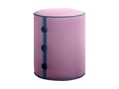 Пуф drum button (ogogo) фиолетовый 49 см.