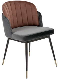 Стул peki (bradexhome) оранжевый 61x81x53 см.