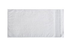 Полотенце симпатия махровое крем 50*90 (garda decor) белый 50x90 см.