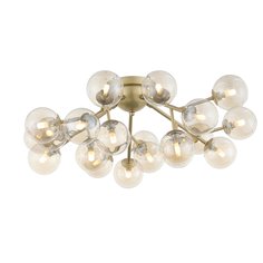 Люстра потолочная pallеre (st luce) золотой 30 см.