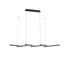 Люстра подвесная basoni (st luce) черный 140x150x60 см.