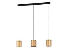 Подвесной светильник lagunitas (eglo) золотой 15x110x91 см.