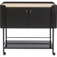 Шкаф барный milano (kare) коричневый 97x93x50 см.