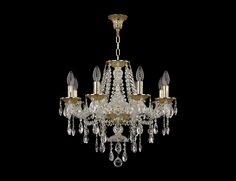 Люстра bogemia gold (bohemia ivele crystal) золотой 50 см.