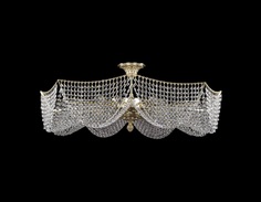 Люстра bogemia art (bohemia ivele crystal) золотой 26 см.