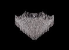 Люстра bogemia chic (bohemia ivele crystal) серебристый 75 см.