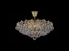 Люстра bogemia grape (bohemia ivele crystal) золотой 24 см.