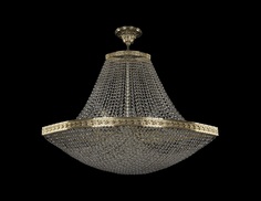 Люстра bogemia gold xvi (bohemia ivele crystal) золотой 90x41x65 см.