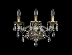 Бра crystal gb (bohemia ivele crystal) золотой 41x24x26 см.