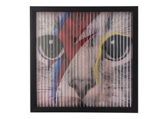Картина в рамке cat (kare) мультиколор 43x43x4 см.