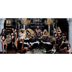 Картина single (kare) мультиколор 180x90 см.