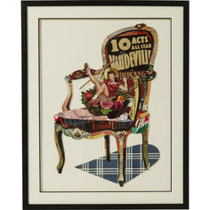 Картина в рамке pin up girls (kare) мультиколор 72x90x4 см.