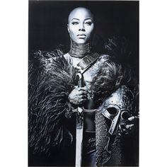 Картина lady knight (kare) мультиколор 100x150x4 см.