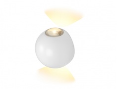 Настенный светильник rainbow (iledex) белый 11x11 см.