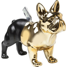 Копилка bulldog (kare) золотой 34x28x15 см.