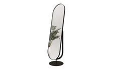 Зеркало ozevis black (genglass) черный 46x165x4 см.