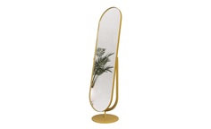 Зеркало ozevis gold (genglass) золотой 46x165x4 см.