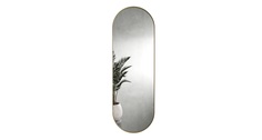 Зеркало nolvis mid gold (genglass) золотой 60x180x4 см.