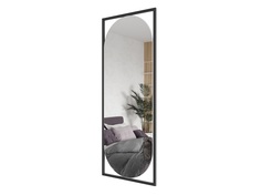 Зеркало kvaden black (genglass) черный 54x139x2 см.