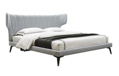 Кровать (europe style) серый 230.0x112.0x213.0 см.