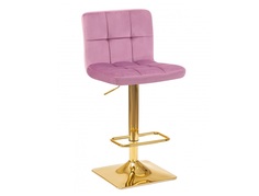 Стул барный goldie (dobrin) фиолетовый 42x94x52 см.