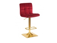 Стул барный goldie (dobrin) красный 42x94x52 см.