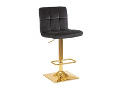 Стул барный goldie (dobrin) черный 42x94x52 см.