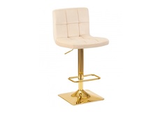 Стул барный goldie (dobrin) бежевый 42x94x52 см.