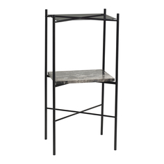 Консоль black marble (hubsch) черный 43x90x33 см.