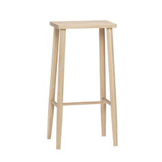 Барный стул (hubsch) бежевый 25x72x35 см.