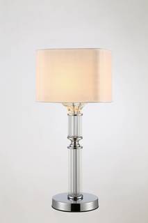 Настольная лампа katar (moderli) серебристый 51 см.