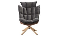 Кресло (europe style) серый 65.0x110.0x63.0 см.