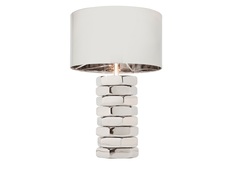Лампа настольная screw (kare) белый 21x72x21 см.