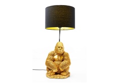 Лампа настольная gorilla (kare) черный 30x70x30 см.